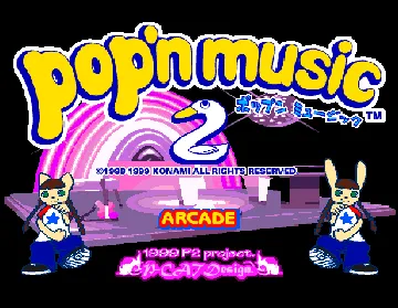 Popn Music 2 (JP) screen shot title